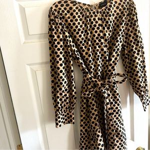 Women’s Who What Wear polka dot dress size L